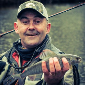 Fly fishing for Grayling.